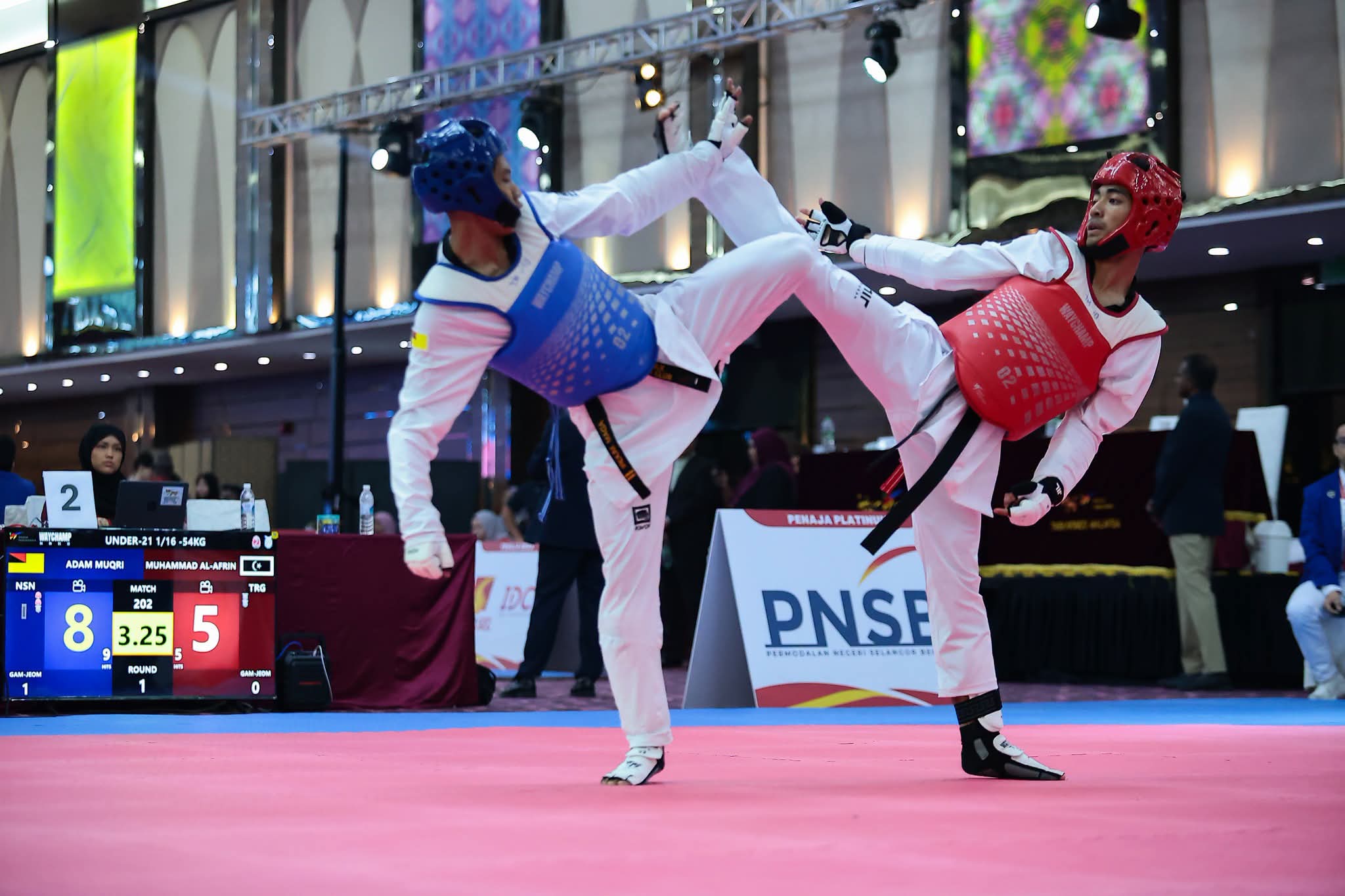 SUKMA 2026: Taekwondo Tambah Dua Emas, Dua Perak Buat Terengganu 