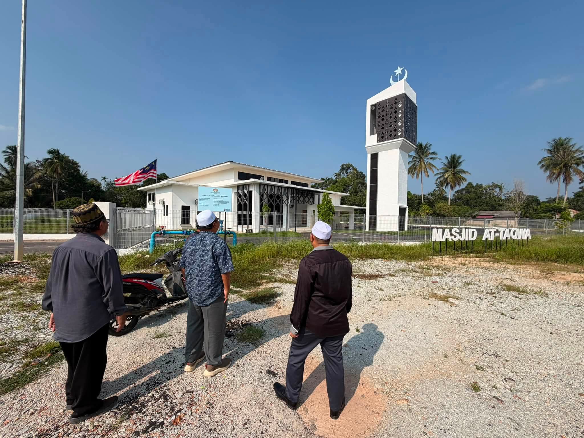 Masjid Baru Kg Apal Bakal Dibuka 10 September Ini