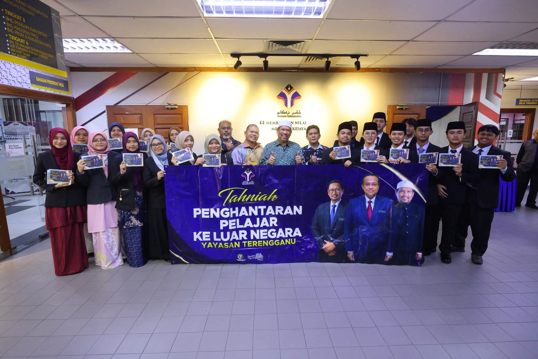 RM3.16 Juta Biayai 19 Anak Terengganu Lanjut Pengajian ke China, Tunisia