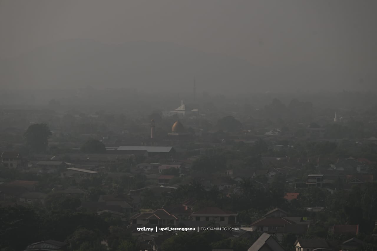 Kualiti Udara Terengganu Merosot, Tiga Kawasan Catat IPU Melebihi 150