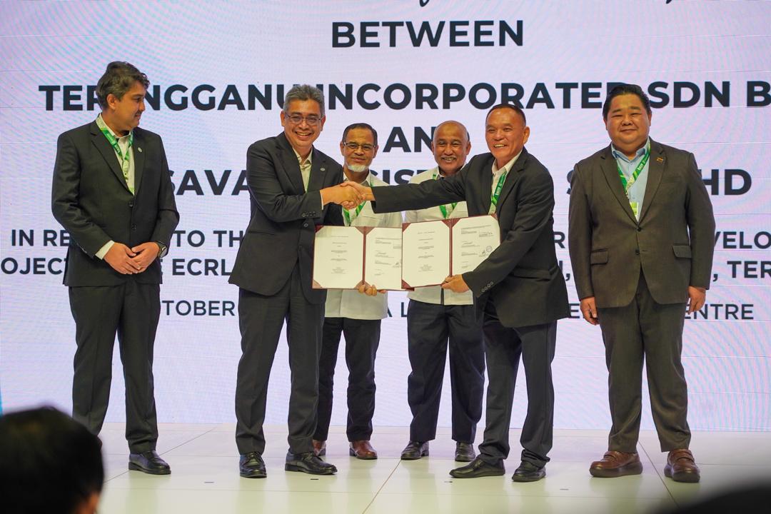Terengganu Inc, Masavan Meterai MoU Pembangunan Hab Logistik ECRL Chukai