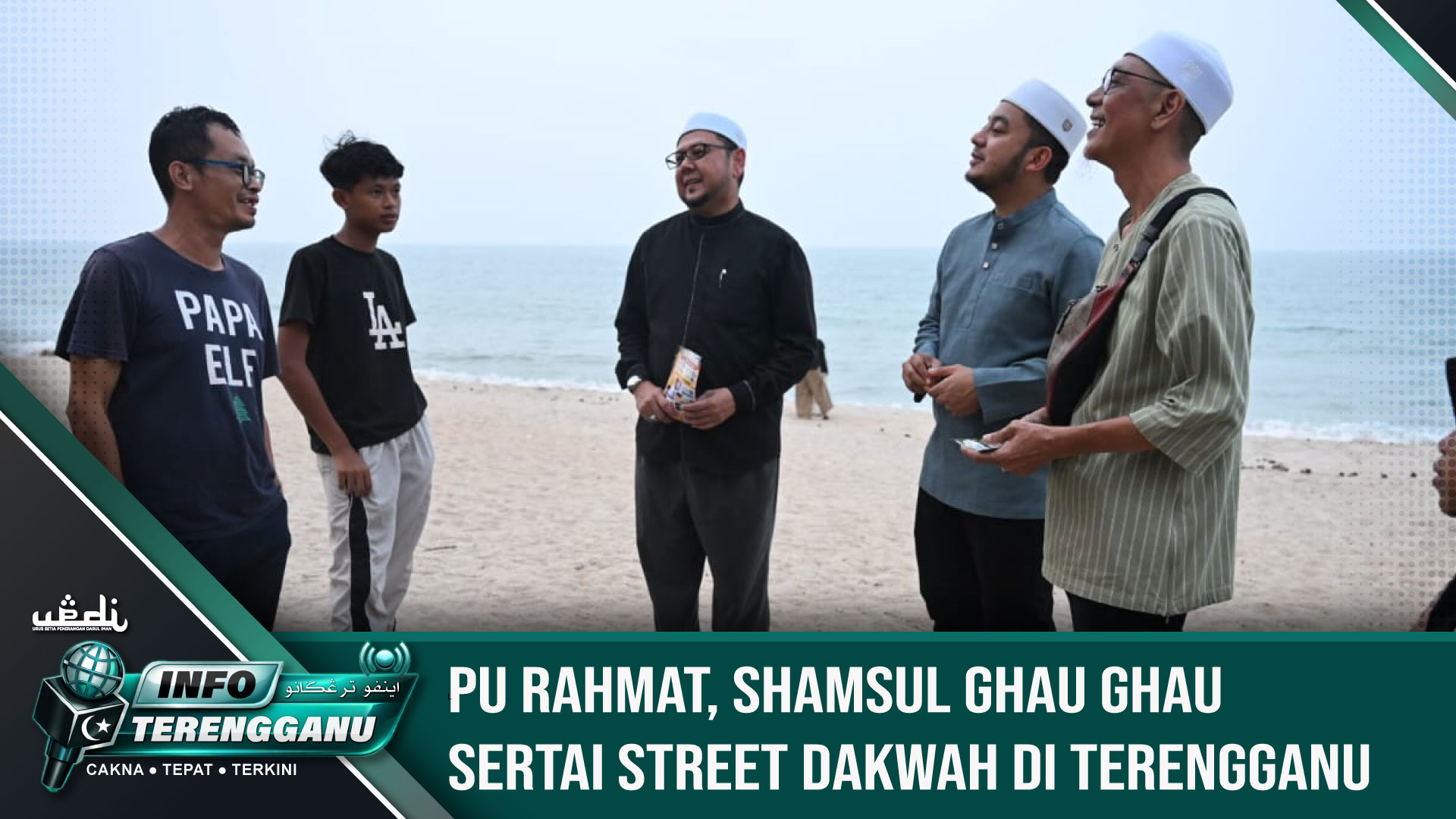 PU Rahmat, Shamsul Ghau Ghau Sertai Street Dakwah Di Terengganu
