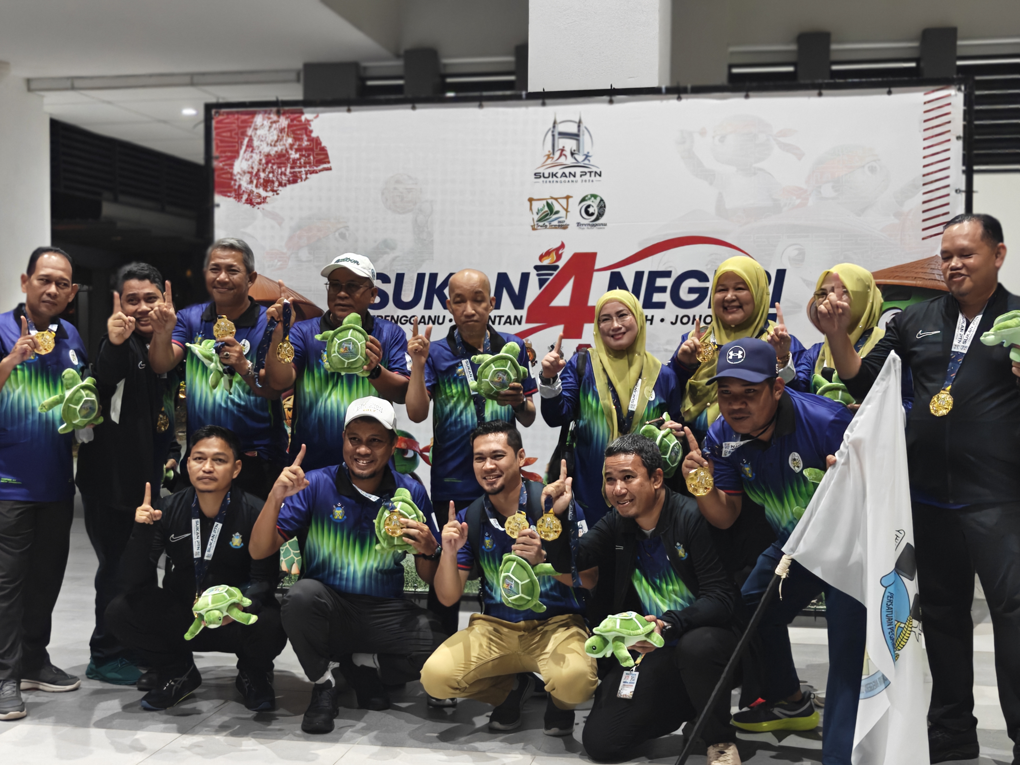 Terengganu  Muncul Juara Acara Pertama Sukan 4 Negeri 2026