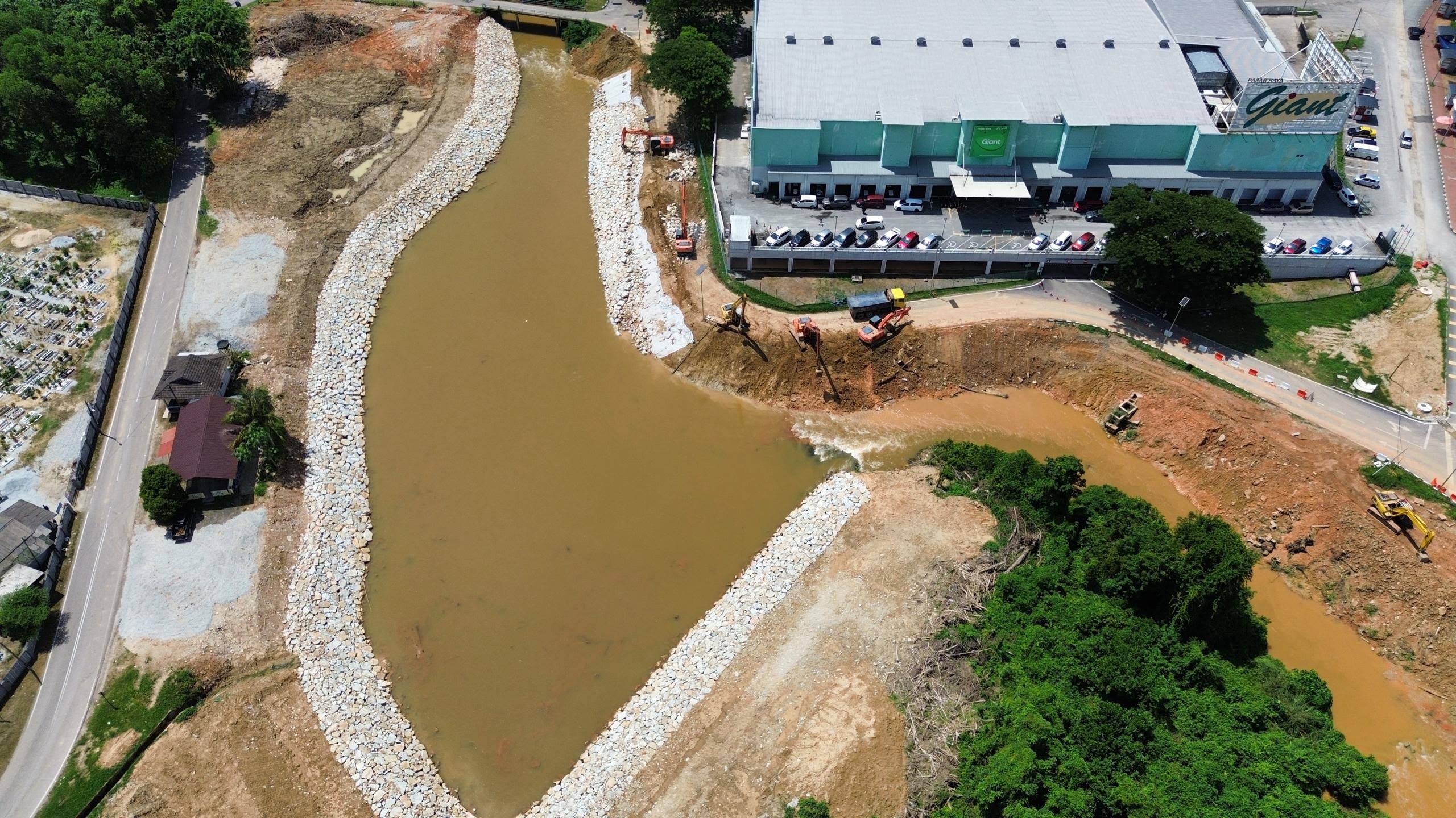 Projek Tebatan Banjir Sungai Jertih Beri Manfaat  Keselamatan Penduduk