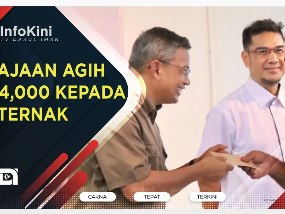 Kerajaan Agih RM84,000 Kepada Penternak