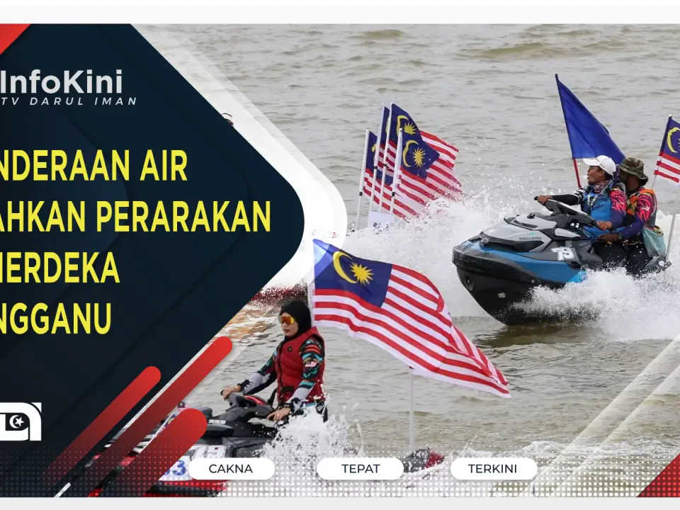 91 Kenderaan Air Meriahkan Perarakan Bot Merdeka Terengganu