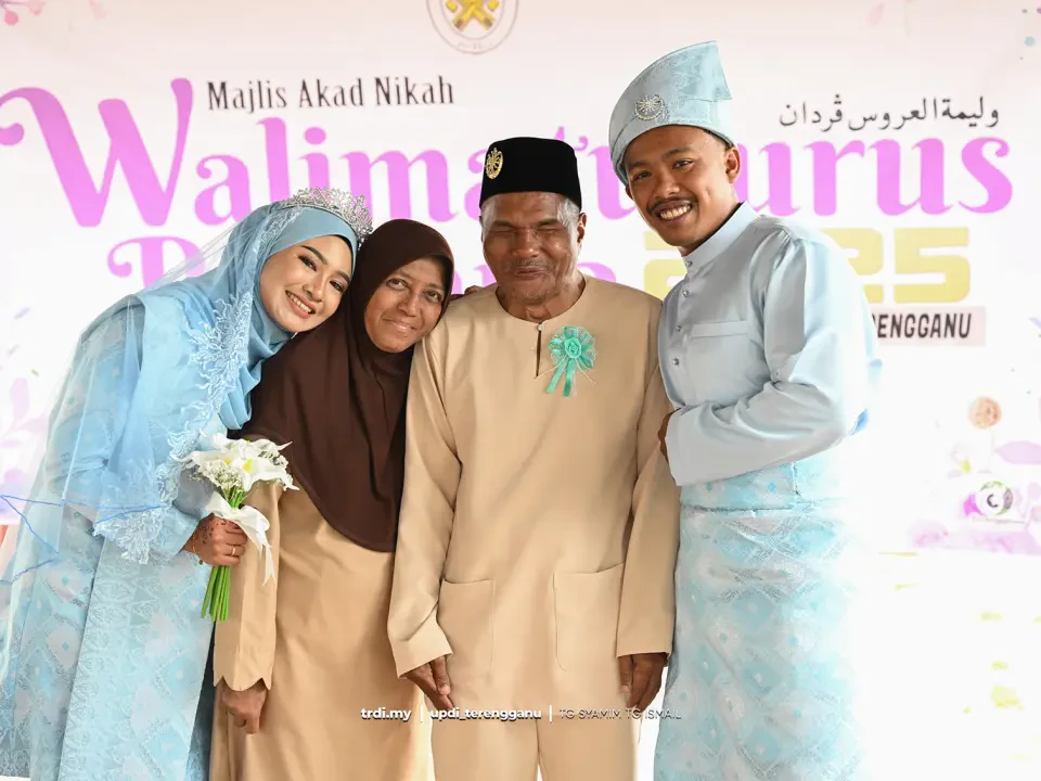 Air Mata Syukur Bapa OKU, Kerajaan Negeri Taja Anak Kahwin