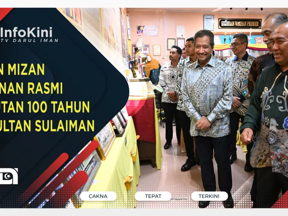 Sultan Mizan Berkenan Rasmi Sambutan 100 Tahun SMK Sultan Sulaiman