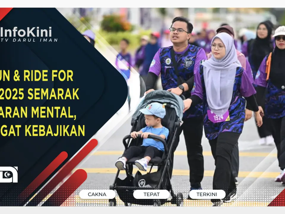 Fun Run & Ride For Waqf 2025 Semarak Kesedaran Mental, Semangat Kebajikan