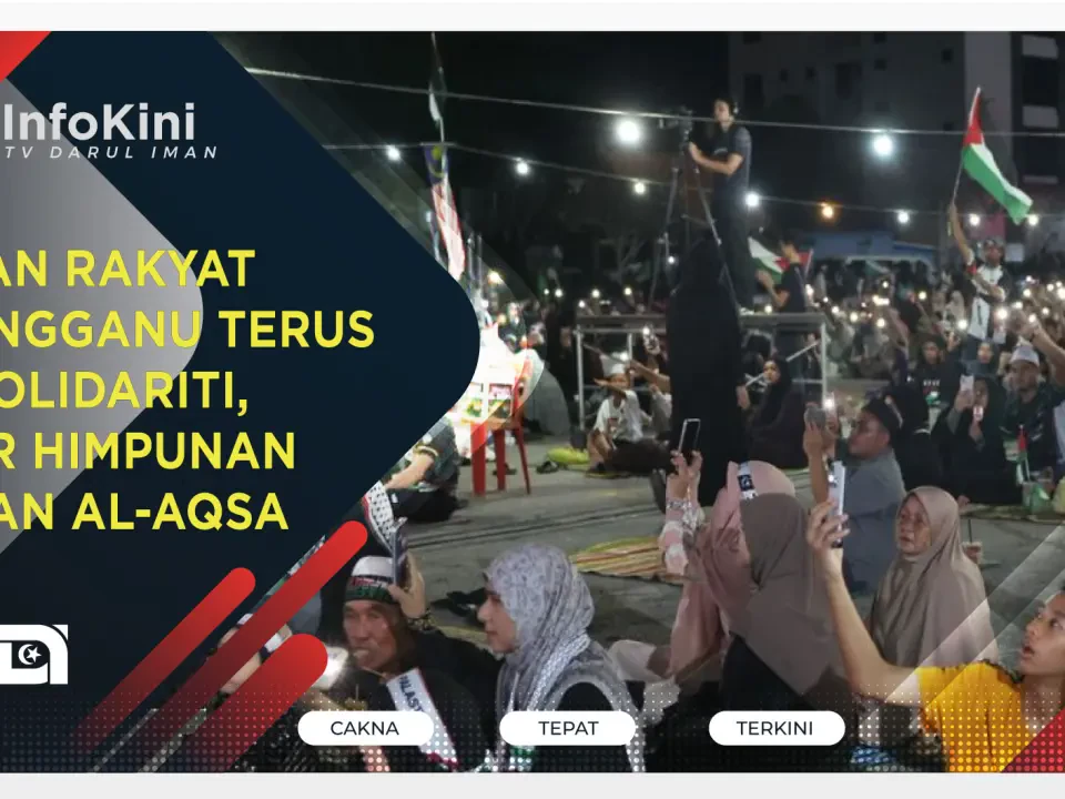Ribuan Rakyat Terengganu Terus Bersolidariti, Hadir Himpunan Taufan Al-Aqsa