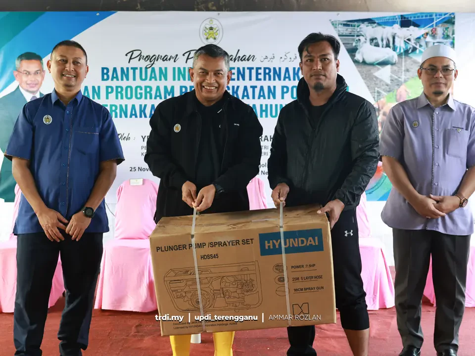 505 Penternak Terengganu Terima Bantuan Input Bernilai RM1 Juta