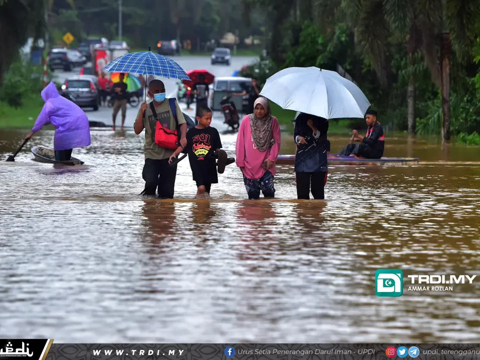 Tujuh Daerah Di Terengganu Dilanda Banjir