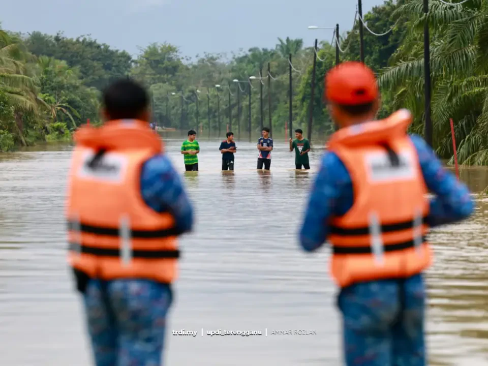 Hujan Sangat Lebat Landa Terengganu Hingga Sabtu
