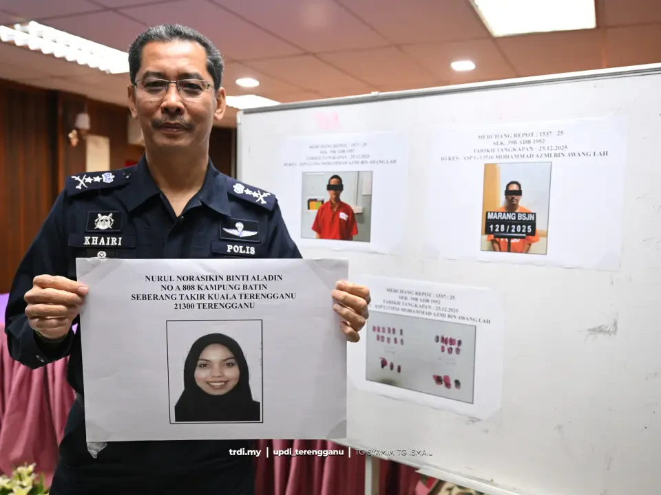 Polis Terengganu Minta Suri Rumah Tampil Bantu Siasatan