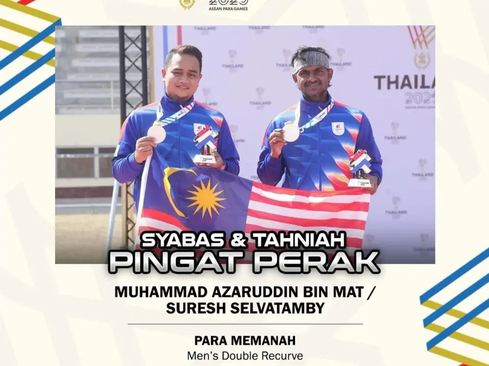 Anak Jati DUN Ajil Harumkan Nama Terengganu Di Asean Para Games 2025