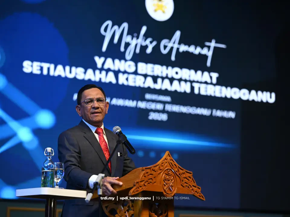 Tiga Hala Tuju Perkhidmatan Awam Terengganu Perkukuh Kecekapan, Integriti Pentadbiran