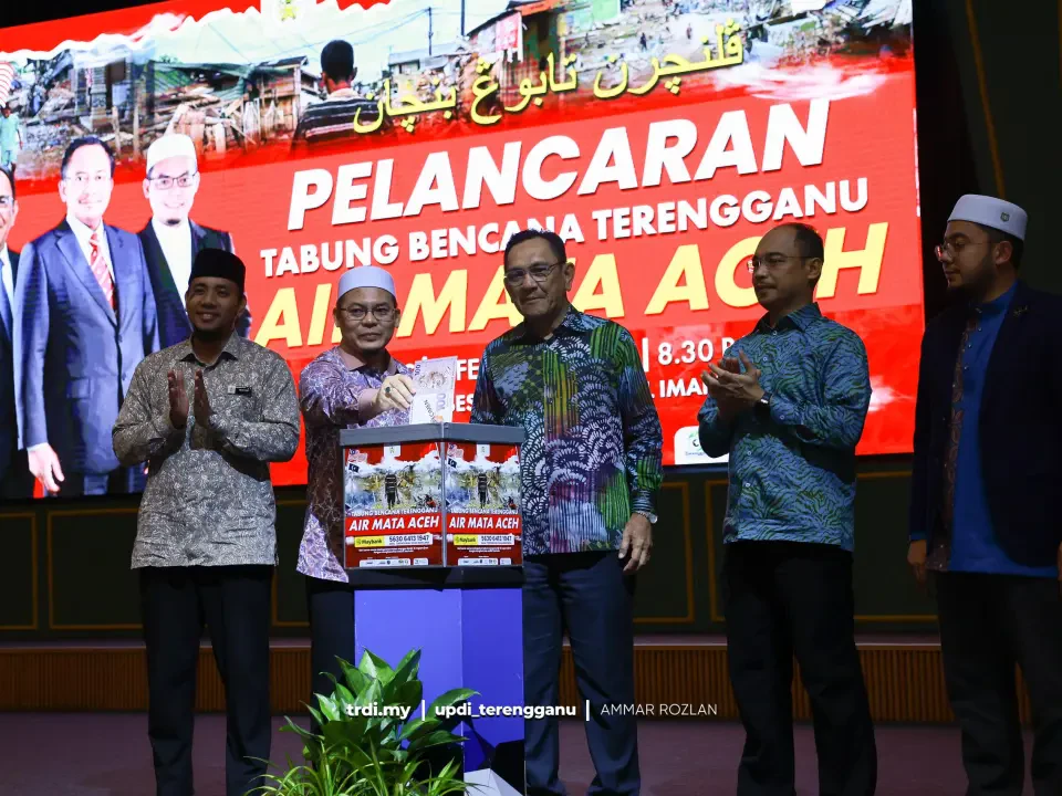 Terengganu Lancar Tabung Air Mata Aceh