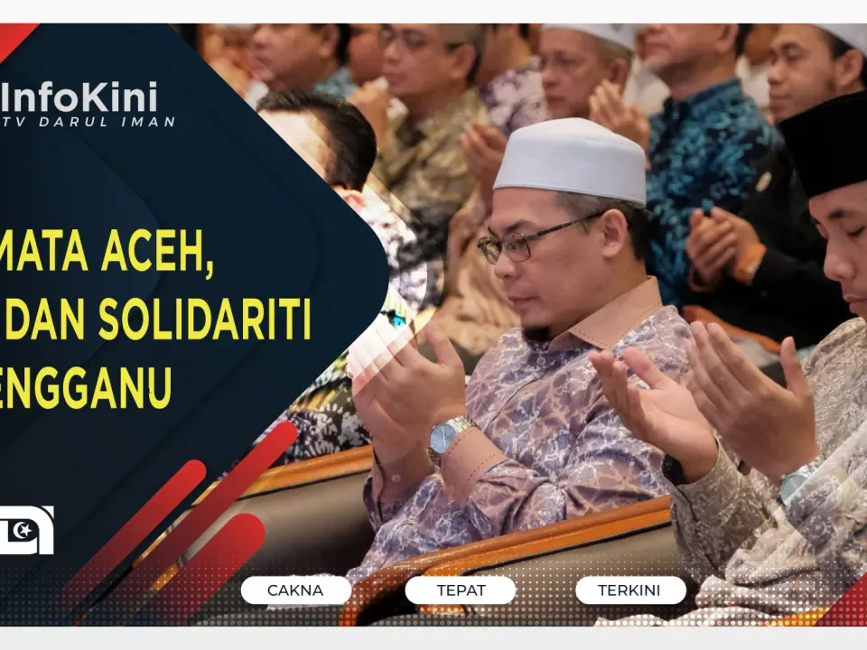 Air Mata Aceh, Doa dan Solidariti Terengganu
