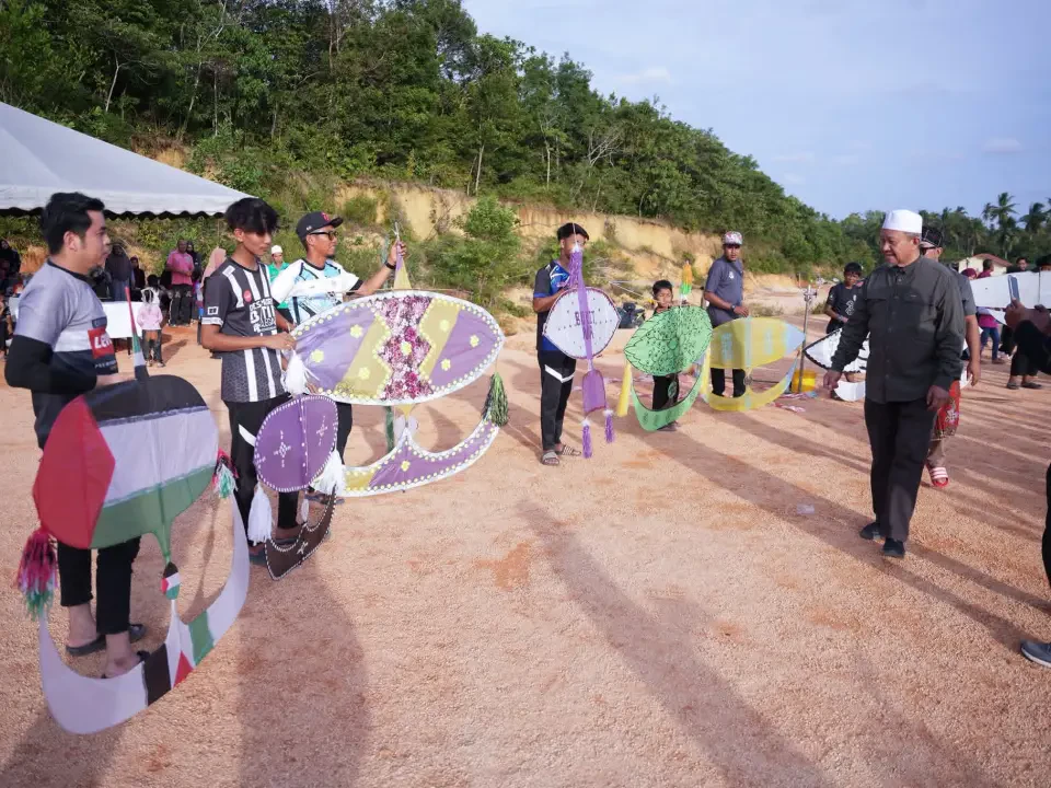 JPKK Kg Bukit Ara Hidupkan Semula Permainan Wau