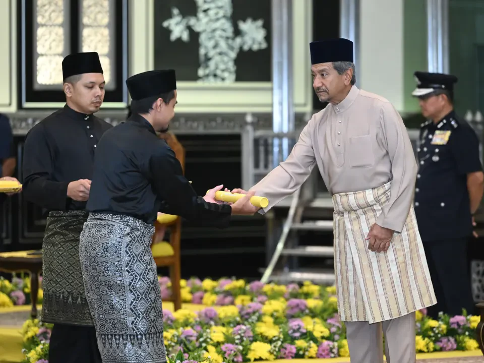 Sultan Terengganu Perkenan Kurnia Tauliah Kepada 153 Imam Masjid Mukim