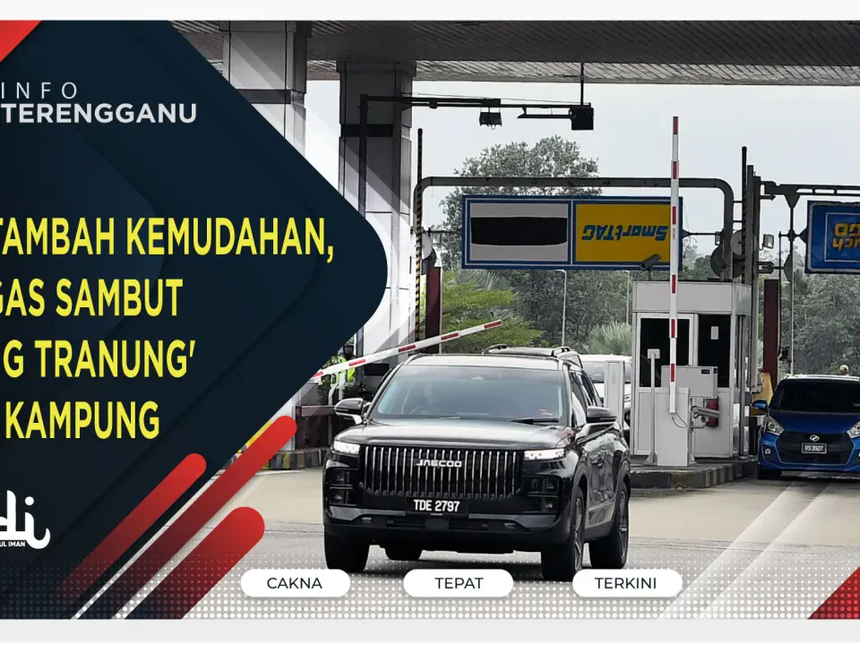 LPT2 Tambah Kemudahan, Petugas Sambut 'Orang Tranung' Balik Kampung