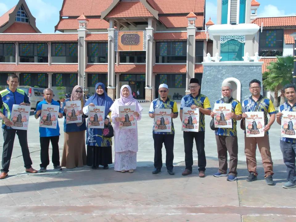 Ops Supik Hitam: ADUN Ladang, Pejabat Agama Edar Risalah Peringatan
