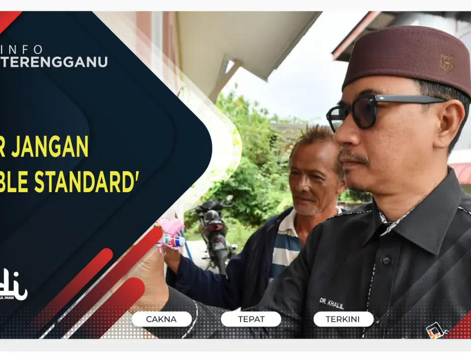 Isu 3R Jangan 'Double Standard'