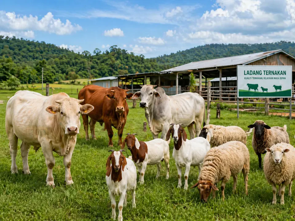 854 Ternakan Dibawa Masuk, Terengganu Perkukuh Penternakan Rakyat