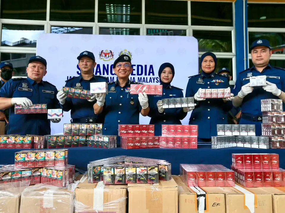 JKDM Terengganu Tumpaskan Sindiket Rokok Seludup, Rampasan Lebih RM807,000