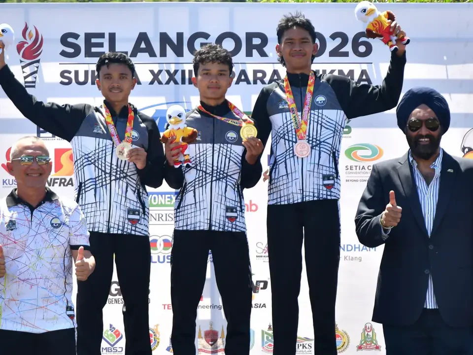 SUKMA 2026: XCO Lelaki Terengganu Takluk Podium