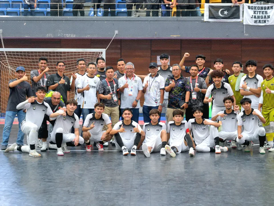 SUKMA 2026: Skuad Futsal Terengganu Mara Ke Suku Akhir