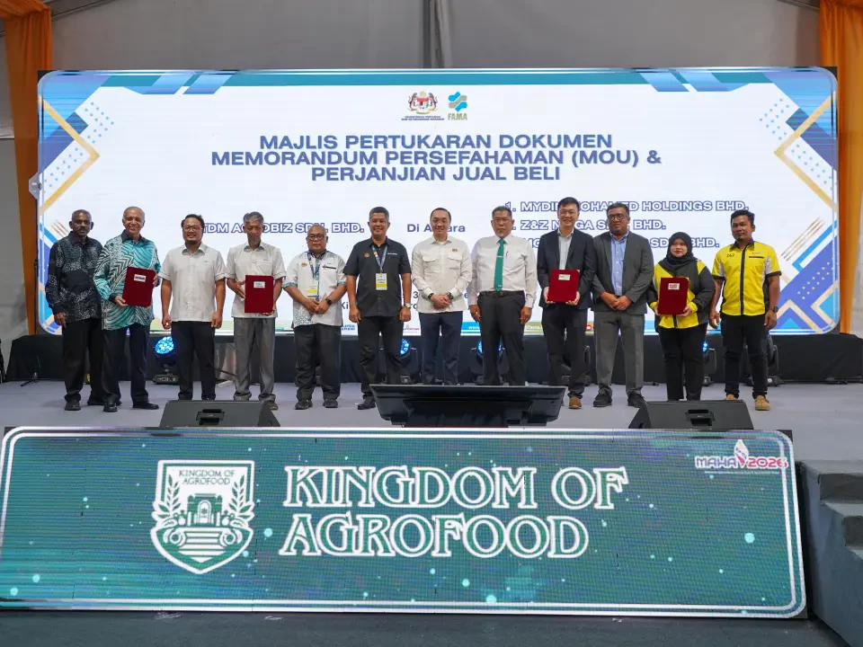TDM Agrobiz Meterai Tiga Perjanjian Perkasa Sektor Agromakanan