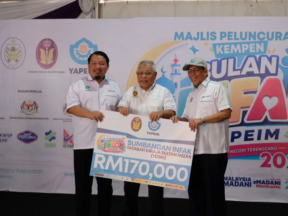 YDSM Sumbang RM170,000 Sempena Bulan Infak YAPEIM
