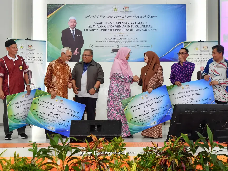 Terengganu Perlu Bersedia Hadapi Cabaran Negara Tua Menjelang 2036