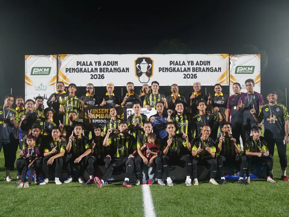 Batu 10 FC Pertahan Gelaran Juara Piala ADUN Pengkalan Berangan 