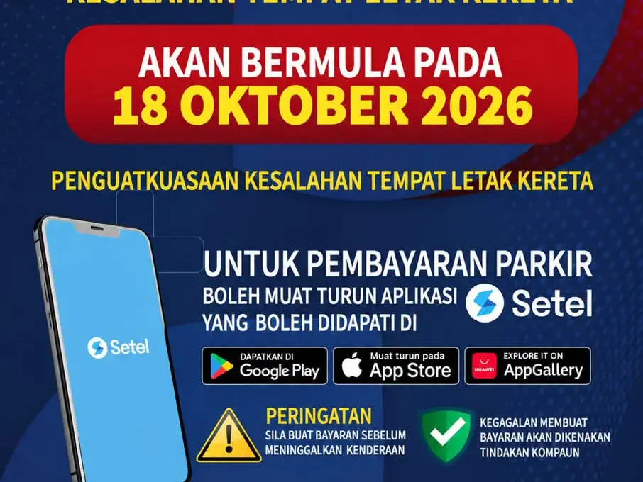 Muat Turun Setel Bayar Parkir Elak Kena Kompaun